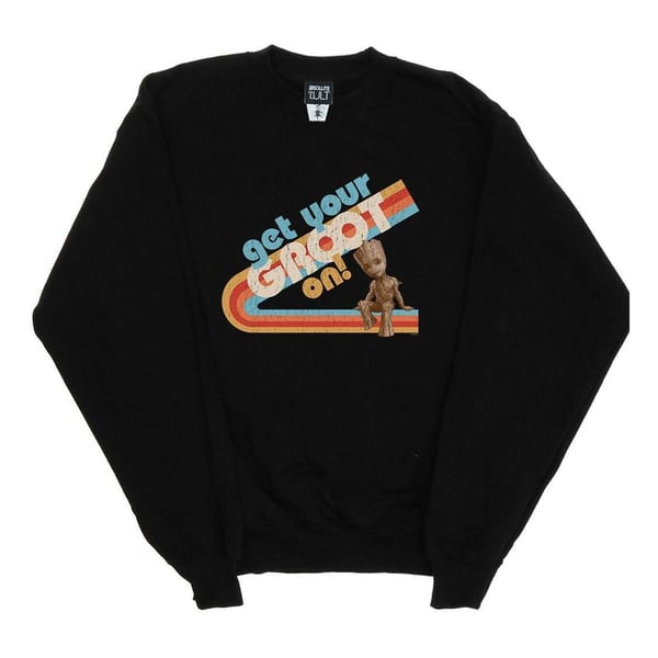 Guardians Of The Galaxy 2 Mens Groot Retro Sweatshirt