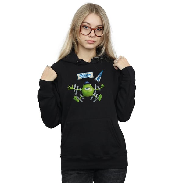 Disney Womens/Ladies Monsters University Taped Mike Hoodie