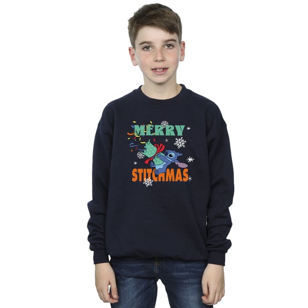 Lilo & Stitch Boys Merry Stitchmas Sweatshirt