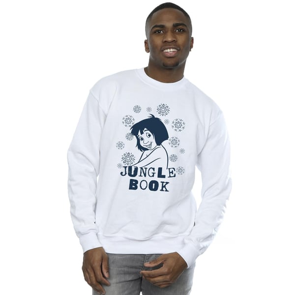 Jungle Book Mens Mowgli Flowers Sweatshirt