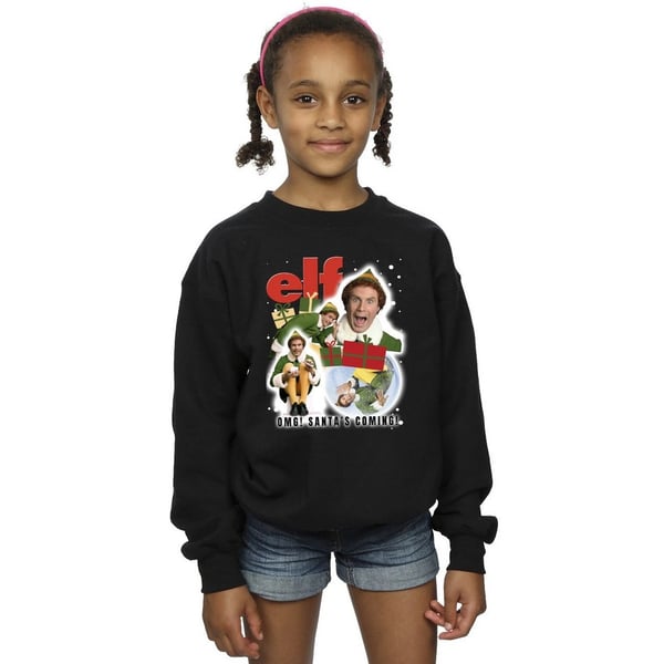 Elf Girls Buddy Snow Sweatshirt