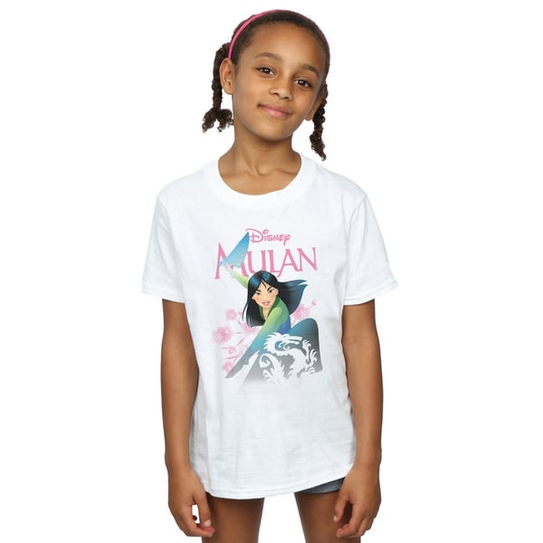 Mulan Girls My Own Hero T-shirt i bomull