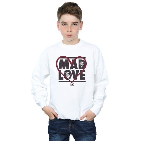 Batman Boys Mad Love The Joker & Harley Quinn Sweatshirt