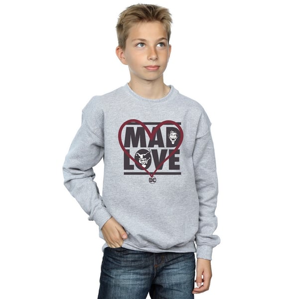 Batman Boys Mad Love The Joker & Harley Quinn Sweatshirt