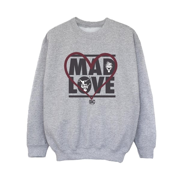Batman Boys Mad Love The Joker & Harley Quinn Sweatshirt