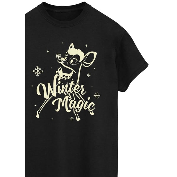 Bambi Womens/Ladies Winter Magic Cotton Boyfriend T-Shirt