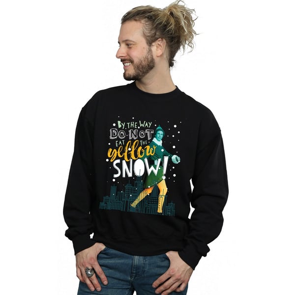 Elf Mens Yellow Snow Sweatshirt