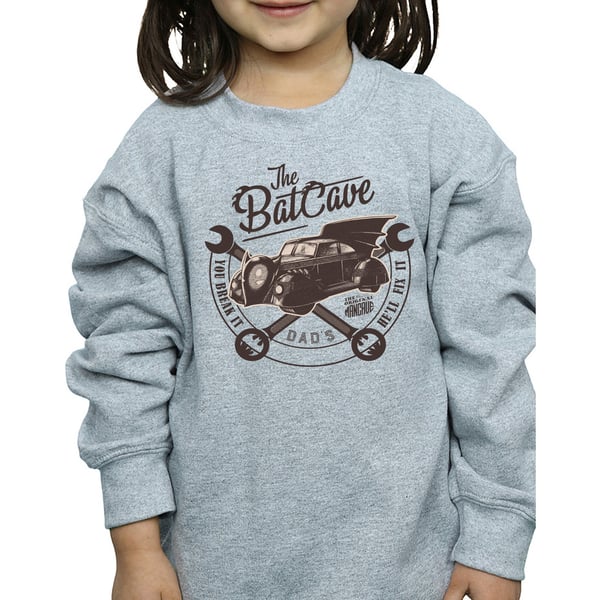 Batman Girls The Batcave Car Sweatshirt