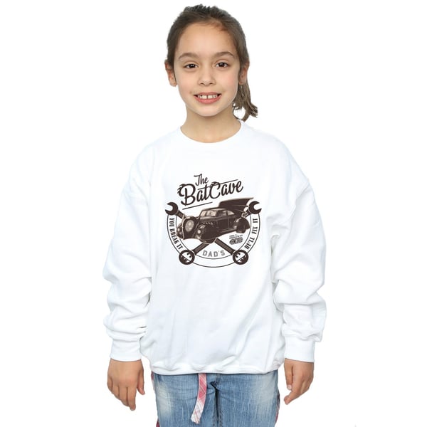 Batman Girls The Batcave Car Sweatshirt