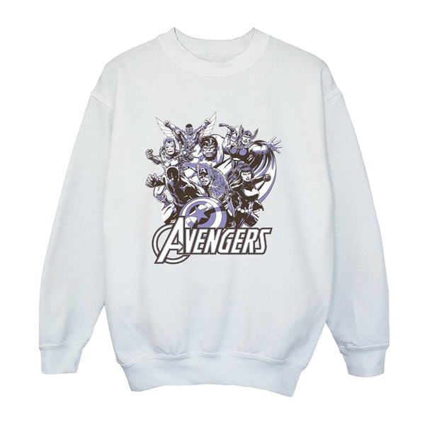 Avengers-poikien ryhmäcollegepaita