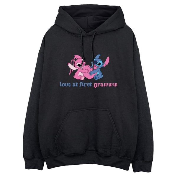 Lilo & Stitch Womens/Ladies Love At First Grawww Hoodie