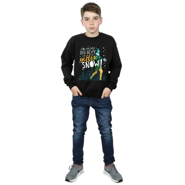 Elf Boys Yellow Snow Sweatshirt