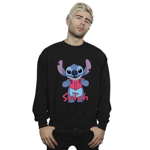 Lilo & Stitch Mens Reading Standing Sweatshirt