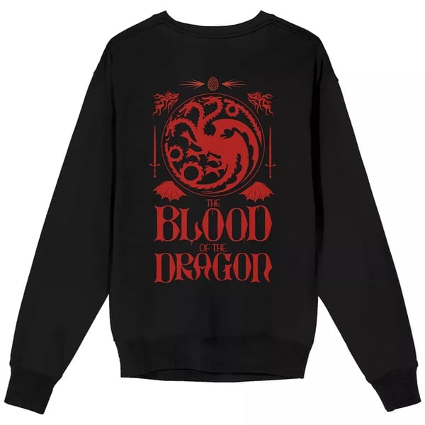 House Of The Dragon Mens Blood Of The Dragon Sweatshirt