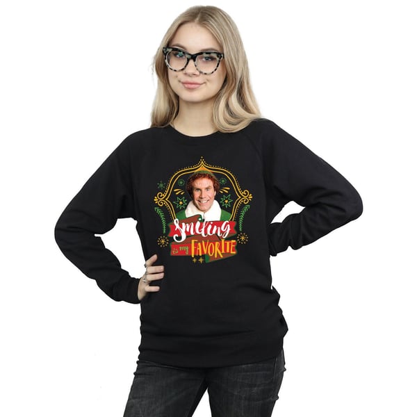 Elf Naiset/Neidot Buddy Hymyilevä Collegepaita