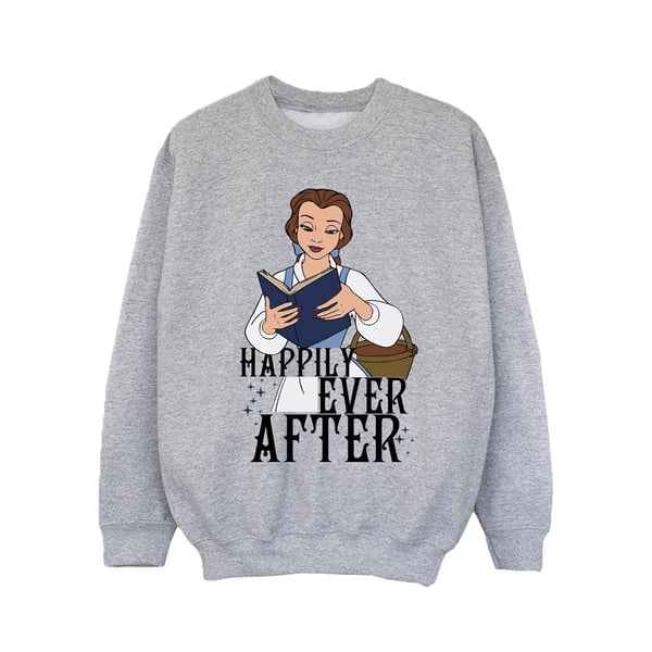 Beauty And The Beast Girls Happily Ever After Reading Belle Sweatshirt