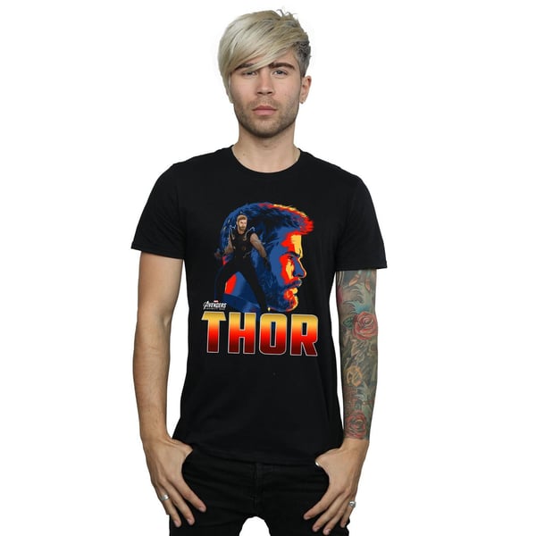 Avengers Infinity War Miesten Thor Puuvilla T-paita