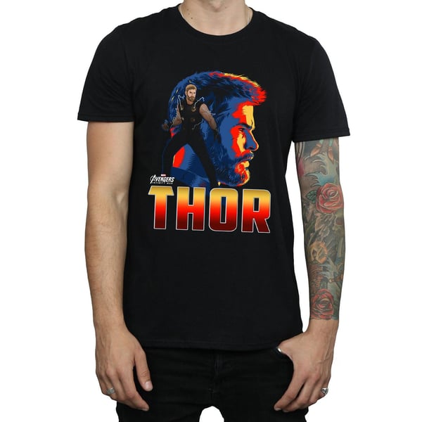 Avengers Infinity War Miesten Thor Puuvilla T-paita