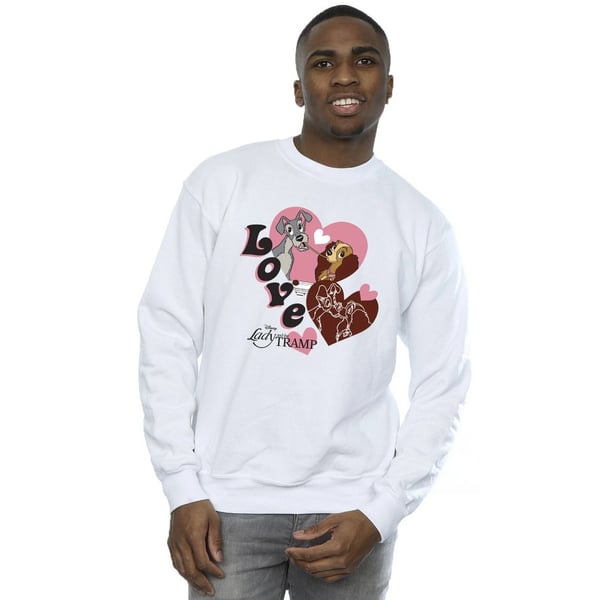 Lady And The Tramp Mens Spaghetti Love Sweatshirt