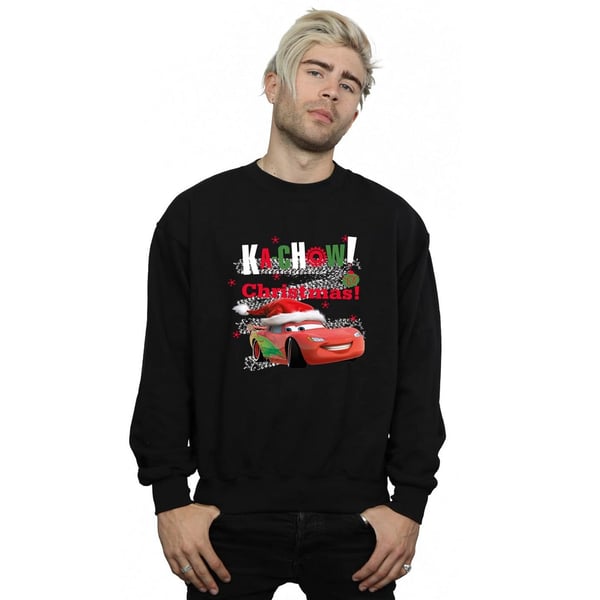 Cars Mens Kachow Christmas Sweatshirt