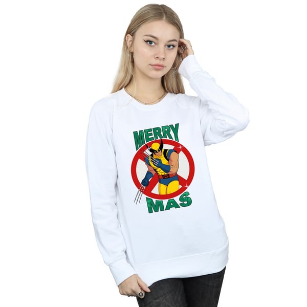 X-Men Womens/Ladies Wolverine Christmas Sweatshirt