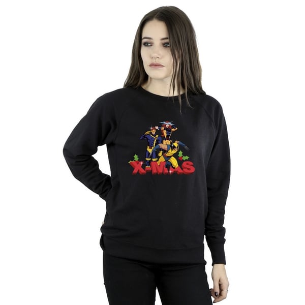 X-Men Womens/Ladies Christmas Sweatshirt