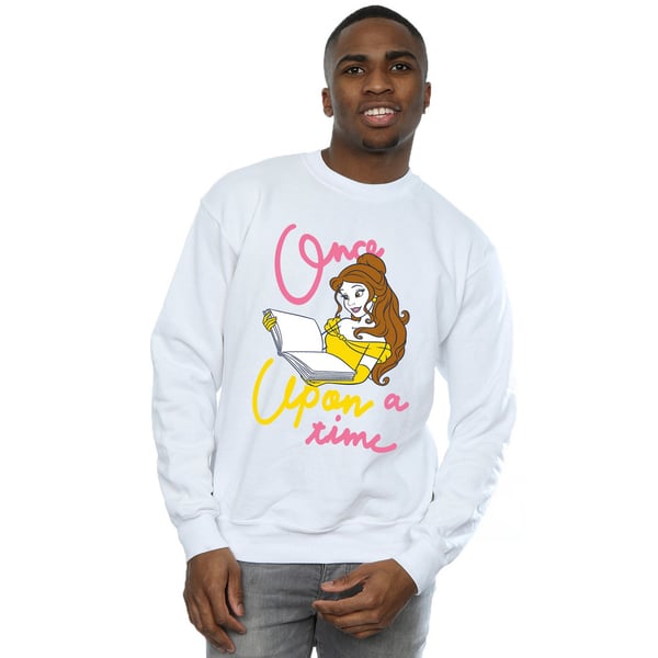 Beauty And The Beast Mens Once Upon A Time Belle Sweatshirt