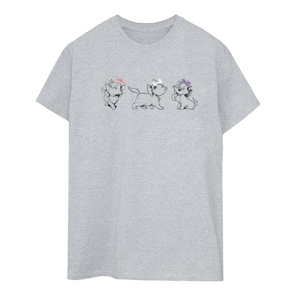 Aristocats Naisten Marie Rusetti Boyfriend T-paita Aristocats Naisten Marie Rusetti Boyfriend T-paita