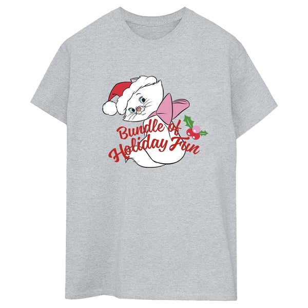 Aristocats T-shirt för damer/kvinnor med semesterkul Boyfriend-modell