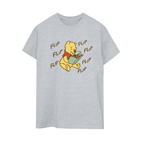 Nalle Puh Naisten/Naisten Flip Flip Flip Boyfriend T-paita