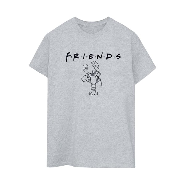 Friends Naisten Hummerilogo Boyfriend T-paita