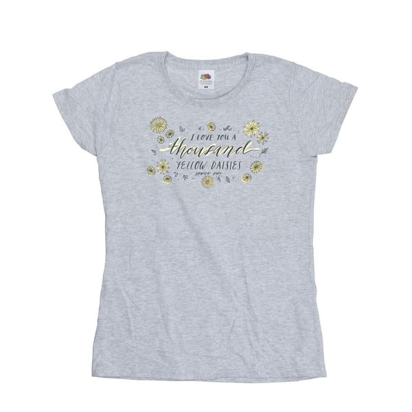 Gilmore Girls Womens/Ladies I Love You A Thousand Yellow Daisies T-Shirt