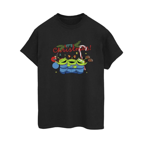 Toy Story Womens/Ladies Aliens Cotton Boyfriend Christmas T-Shirt