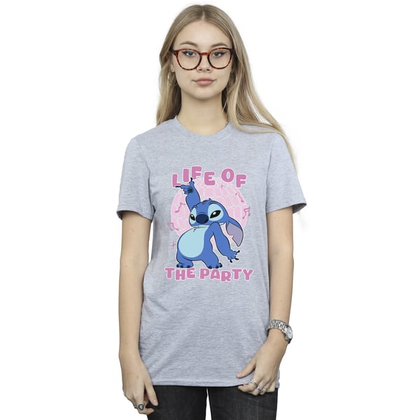 Lilo & Stitch Womens/Ladies Life Of The Party Boyfriend T-Shirt