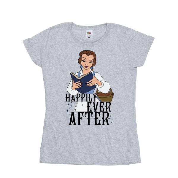 Skönheten och Odjuret Dam Happily Ever After Reading T-Shirt