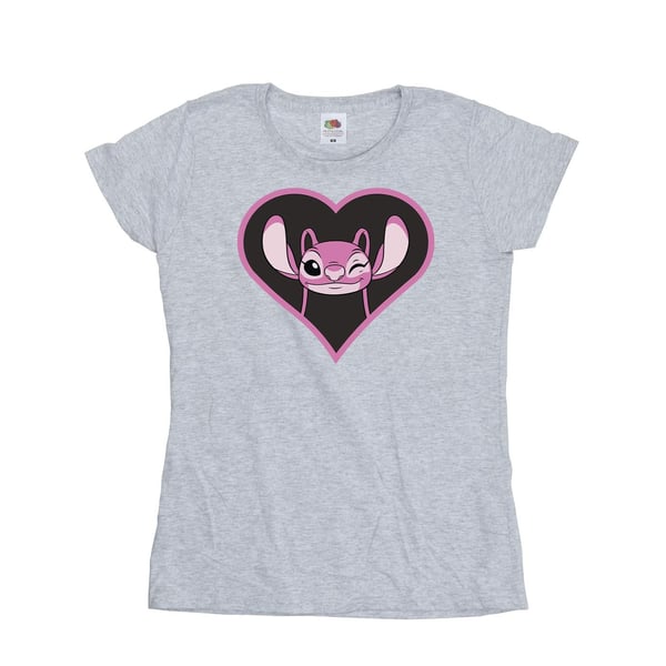Lilo & Stitch Womens/Ladies Angel Heart T-Shirt