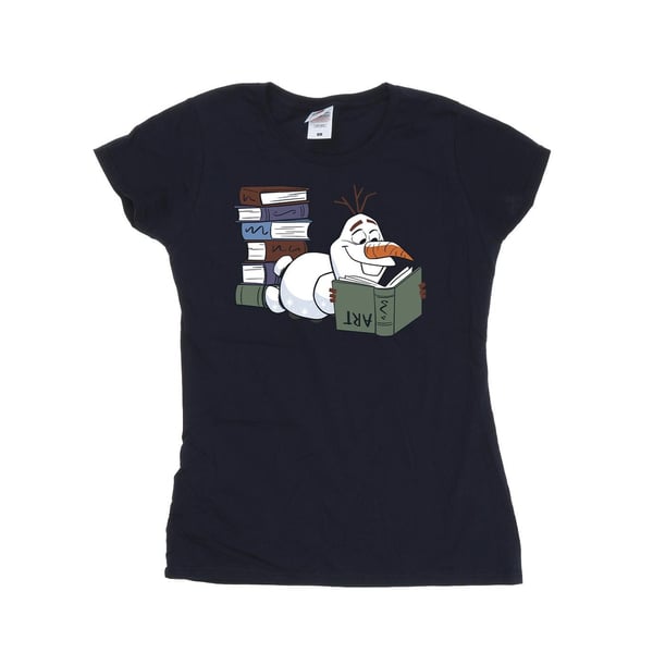 Frozen II Womens/Ladies Olaf Reading Cotton T-Shirt