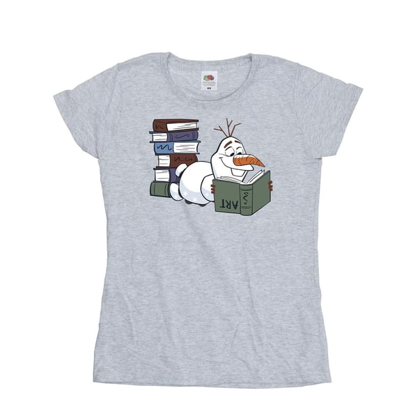 Frozen II Womens/Ladies Olaf Reading T-Shirt