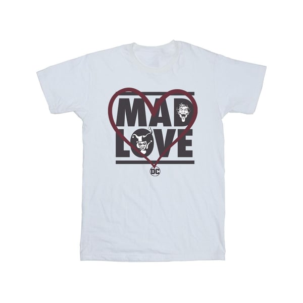 Batman Girls Mad Love The Joker & Harley Quinn Cotton T-Shirt