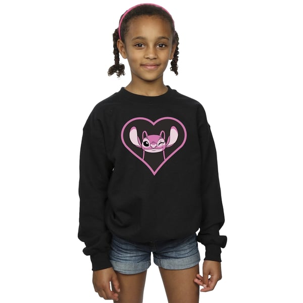Lilo & Stitch Girls Angel Heart Sweatshirt
