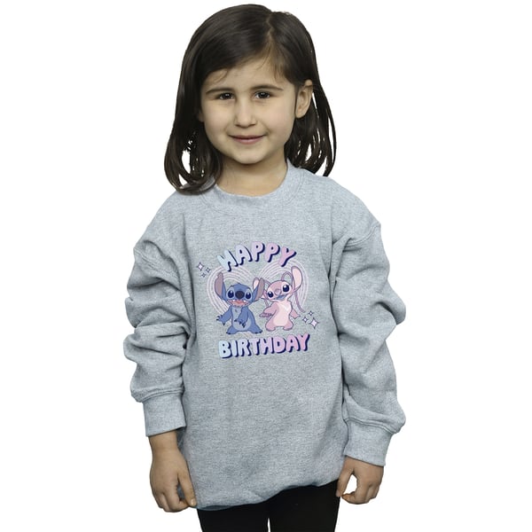 Lilo & Stitch Girls Happy Birthday Sweatshirt