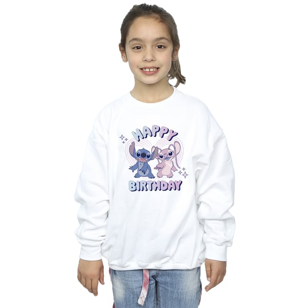 Lilo & Stitch Girls Happy Birthday Sweatshirt