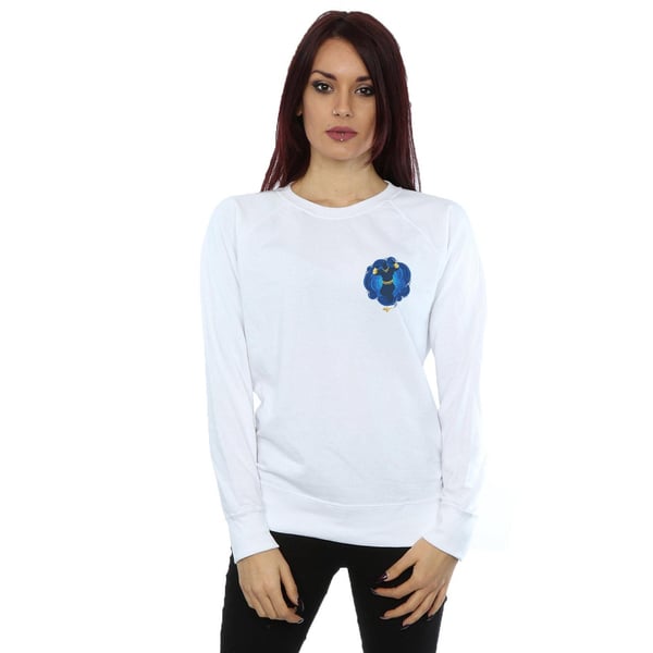 Disney Womens/Ladies Aladdin Movie Genie Breast Print Sweatshirt