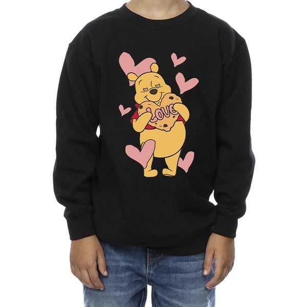 Winnie the Pooh Girls Love Heart Cookie Sweatshirt