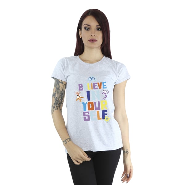 Inside Out 2 Womens/Ladies Believe In Yourself Boyfriend T-Shirt