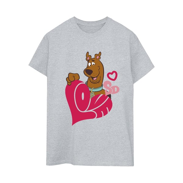 Scooby Doo naisten/naisten Love Heart Boyfriend T-paita