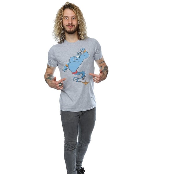 Aladdin Mens Classic Genie Heather T-Shirt