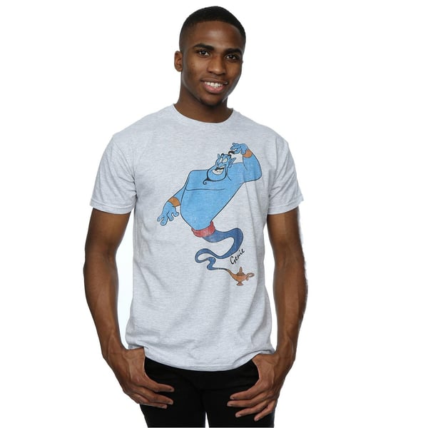 Aladdin Mens Classic Genie Heather T-Shirt