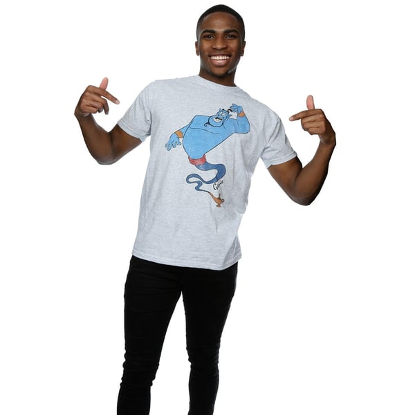 Aladdin Mens Classic Genie Heather T-Shirt