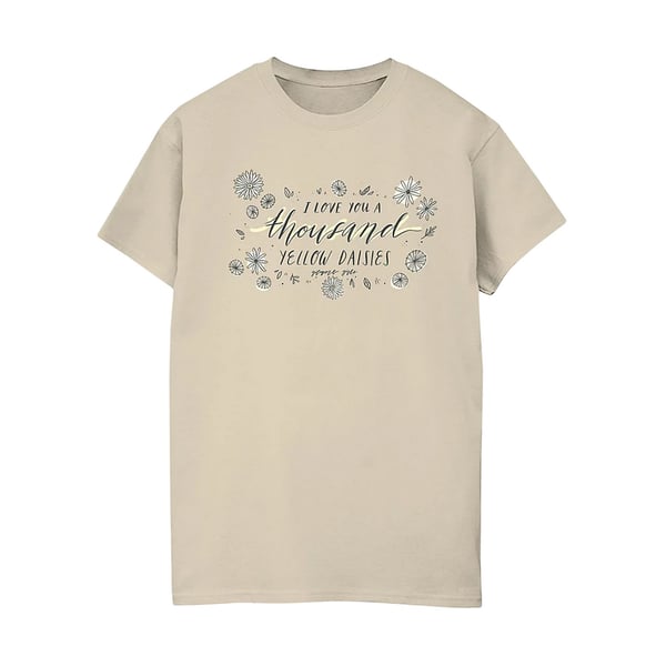 Gilmore Girls Naiset/Neidot I Love You A Thousand Yellow Daisies Boyfriend T-paita